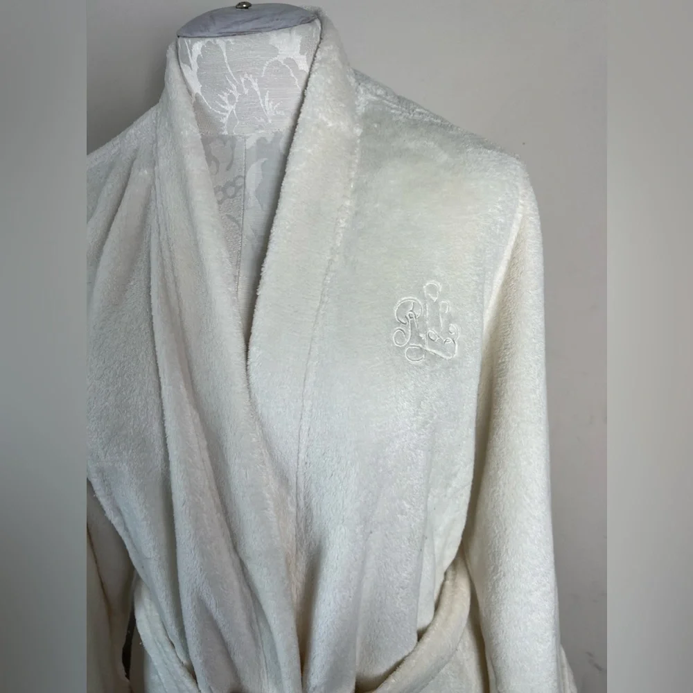 Ralph Lauren off white robe XL - Picture 5 of 10